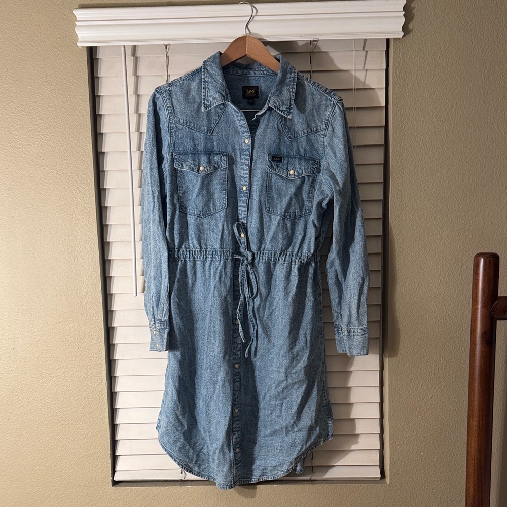 Lee denim Long Sleeve Dress